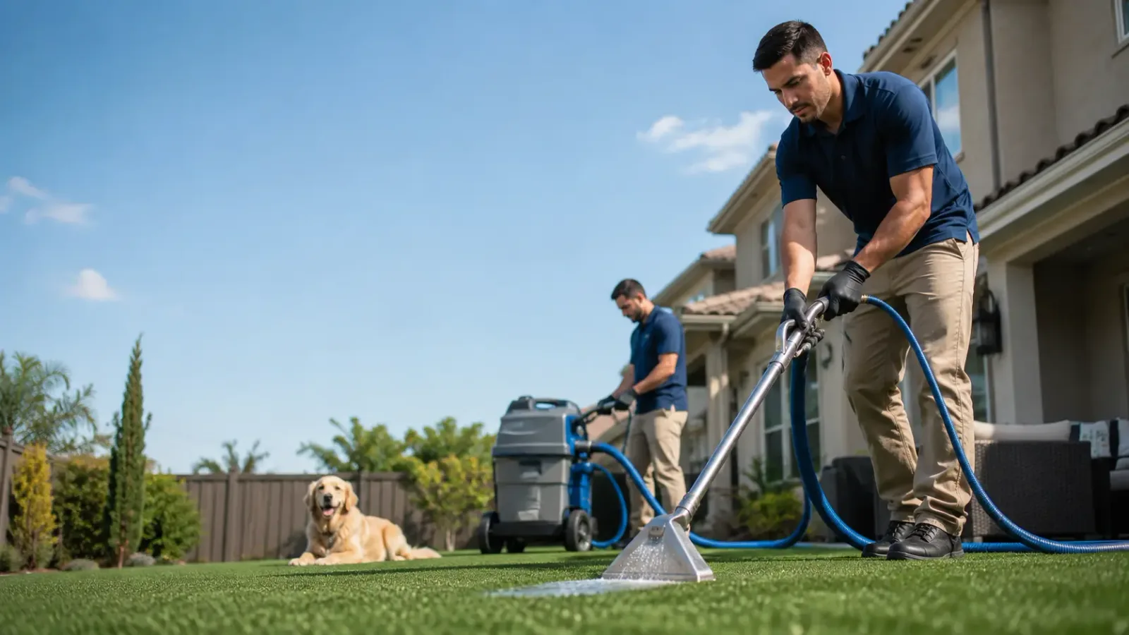 Pet Turf Cleaning in Hingham, WI